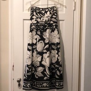 Strapless dress